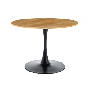 Стол обеденный SIGNAL AMADEO II дуб/черный мат 90